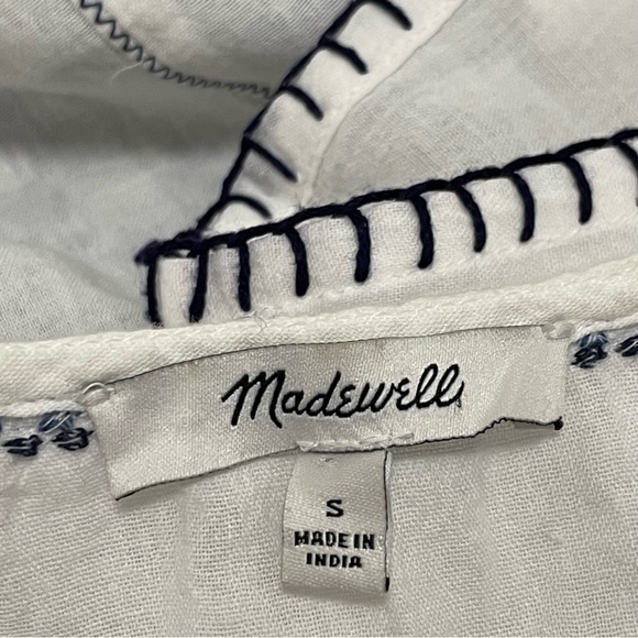 J.Crew | Madewell | do everything in love | White & Blue BUNDLE Sz S/4 - Picture 11 of 12